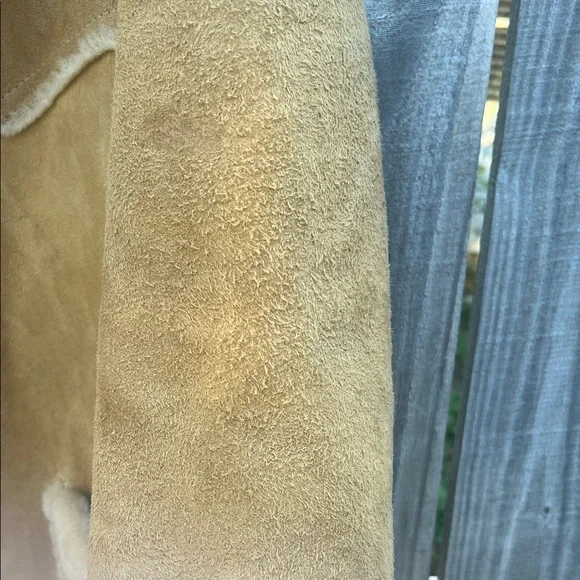 Vintage Sawyer of Napa Men's Tan Shearling Jacket Size 38 - Picture 13 of 16